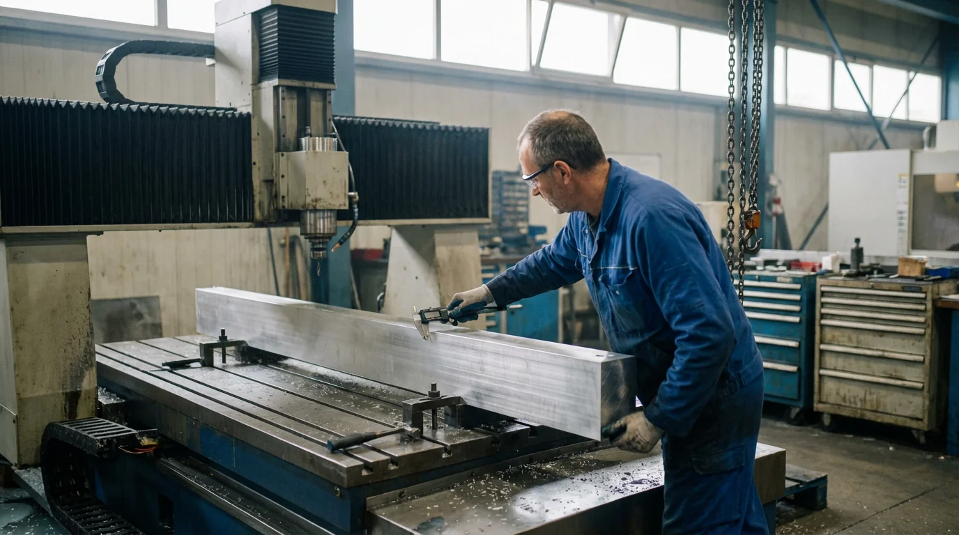 fraisage de grande dimension detail concept